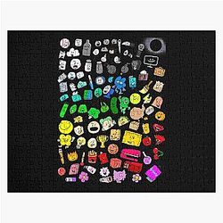 BFDI Inanimate Insanity All Characters Jigsaw Puzzle