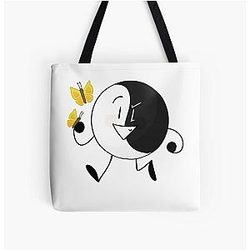 Yin Yang Inanimate Insanity All Over Print Tote Bag