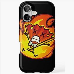 Fan iPhone Case On Fire