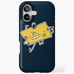 Cheesy Inanimate Insanity iPhone Tough Case