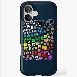 BFDI Inanimate Insanity All Characters Classic iPhone Tough Case