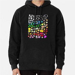 BFI Inanimate Insanity All Characters Transparent Pullover Hoodie