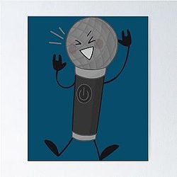 microphone insanity Poster
