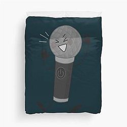 Microphone Inanimate Insanity Duvet Cover