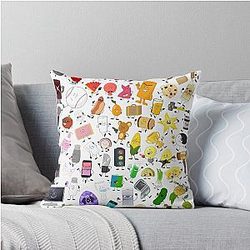Inanimate Insanity Cast Throw Pillow