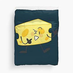 Cheesy insanity Duvet Cover