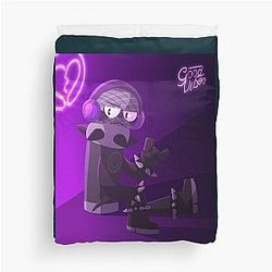 Punk Inanimate Insanity Microphone Duvet Cover