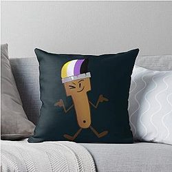 Inanimate Insanity Throw Pillow