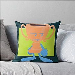 Colour Pallet Trophy Inanimate Insanity Throw Pillow