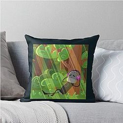 Vibin Microphone81 Throw Pillow