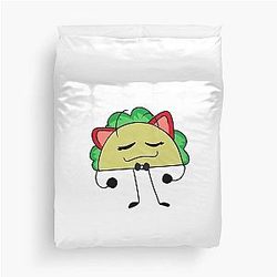 Taco Inanimate Insanity Duvet Cover