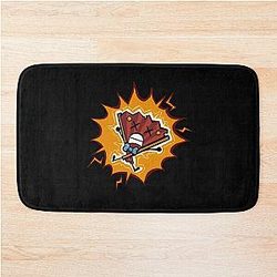 Fan Insanity Struck By Lightning Bath Mat