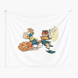 Mark Evans and Axel Blaze Inazuma Eleven Tapestry