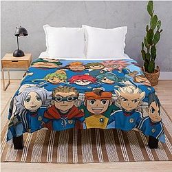 All Characters of Inazuma Eleven Throw Blanket