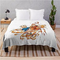 Inazuma Eleven : Axel Blaze gouenji fanart Throw Blanket
