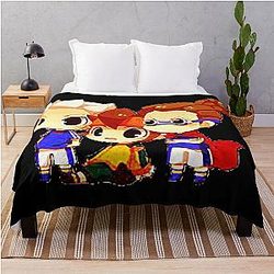 Chibi Inazuma Eleven Throw Blanket