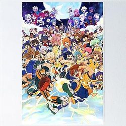 All Characters of Inazuma Eleven Poster