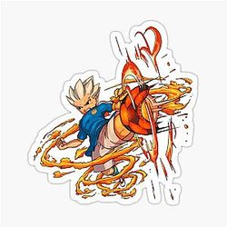 Axel Blaze Firestorm Inazuma Eleven Sticker