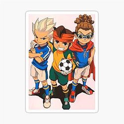 Inazuma Eleven Mark Evans, Axel Blaze, Jude Sharp