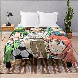 Bishoujo Senshi Sailor Moon 
Yes! Go 5
Smile Precure
Inazuma Eleven
Akimoto Komachi
Seto Midori
Kino Makoto
Midorikawa Nao
Soccer Ball
Throw Blanket