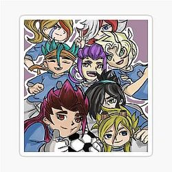 Inazuma Eleven Custom Team Sticker