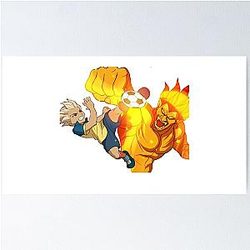 Axel Blaze Inazuma Eleven Poster