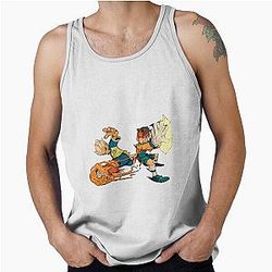 Mark Evans and Axel Blaze Inazuma Eleven Tank Top