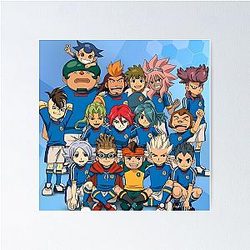 All Characters of Inazuma Eleven Poster