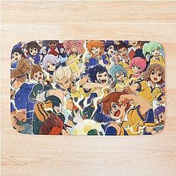 All Characters of Inazuma Eleven Bath Mat