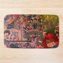Inazuma Eleven Halloween Art Bath Mat
