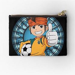 Endou Mamoru Mark Evans Stained Glass from Inazuma Eleven Zipper Pouch