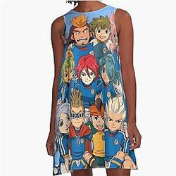 All Characters of Inazuma Eleven Line Dress