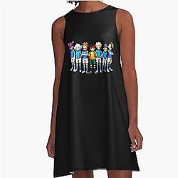 Inazuma Eleven Team A-Line Dress