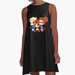 Chibi Inazuma Eleven A-Line Dress