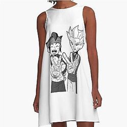 Inazuma Eleven Axel Blaze gouenji fanart A-Line Dress