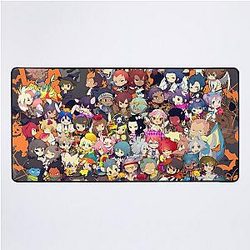 All Chibi of Inazuma Eleven Halloween Desk Mat