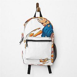 Axel Blaze Firestorm Inazuma Eleven Sticker Backpack
