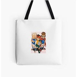 Inazuma Eleven Mark Evans, Axel Blaze, Jude Sharp All Over Print Tote Bag