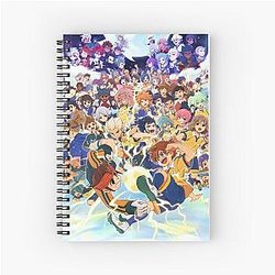All Characters of Inazuma Eleven Notebook
