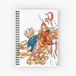Axel Blaze Inazuma Eleven Spiral Notebook