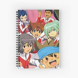 Inazuma Eleven Danball Senki Movie Poster Spiral Notebook