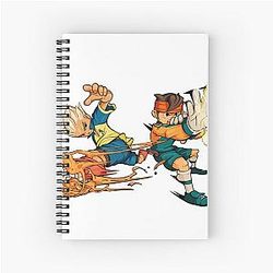 Mark Evans and Axel Blaze Inazuma Eleven Spiral Notebook