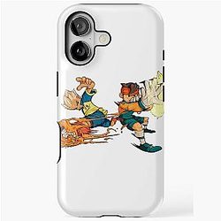 Mark Evans and Axel Blaze - Inazuma Eleven iPhone Case