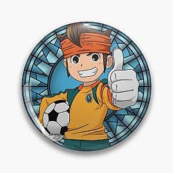 Endou Mamoru Mark Evans Stained Glass from the anime Inazuma Eleven
