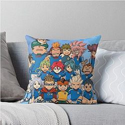 All Characters of Inazuma Eleven Throw Pillow