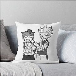 Inazuma Eleven Axel Blaze Gouenji Fanart Throw Pillow