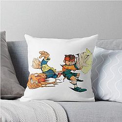Mark Evans and Axel Blaze Inazuma Eleven Throw Pillow