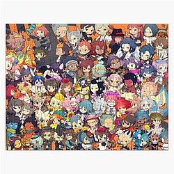 All Chibi Inazuma Eleven Halloween Jigsaw Puzzle
