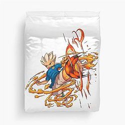 Axel Blaze Firestorm Inazuma Eleven Sticker Duvet Cover