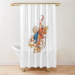 Axel Blaze Firestorm Inazuma Eleven Shower Curtain